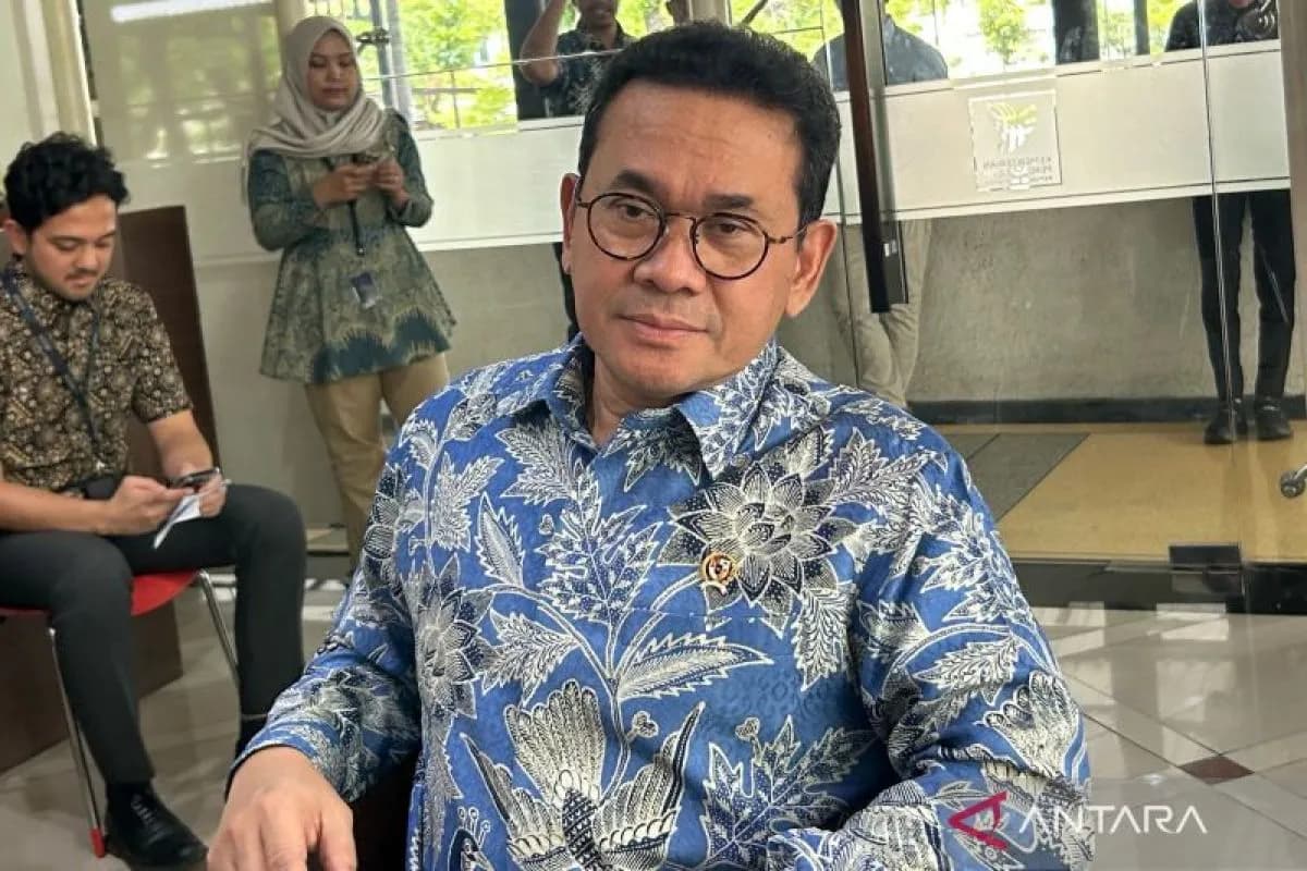 印尼貿易部長在雅加達受訪時表示，印尼正押注與歐亞經濟聯盟（EAEU）完成自由貿易協定，官方評估協定生效後，雙邊貿易額可望成長達 100％，並成為印尼出口市場多元化的重要支點（圖翻攝自 ANTARA）