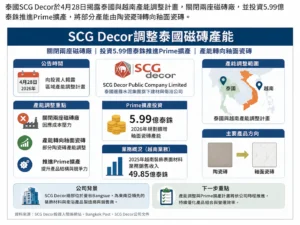 SCG Decor調整泰國磁磚產能
