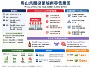 馬山集團擴張越南零售門市