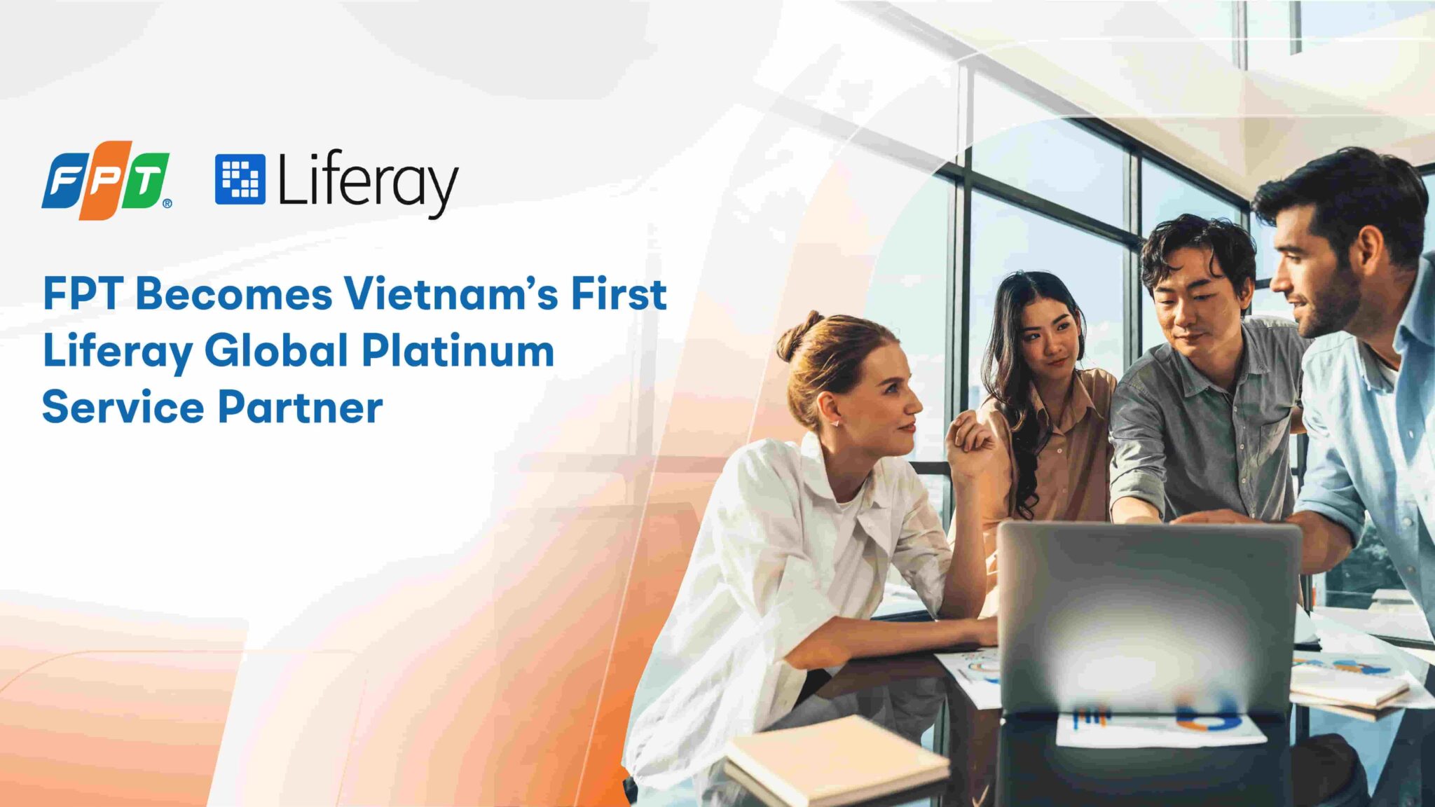 FPT 4月2日公布取得Liferay全球白金級服務夥伴資格，成為越南首家獲該等級企業。圖 / FPT Software